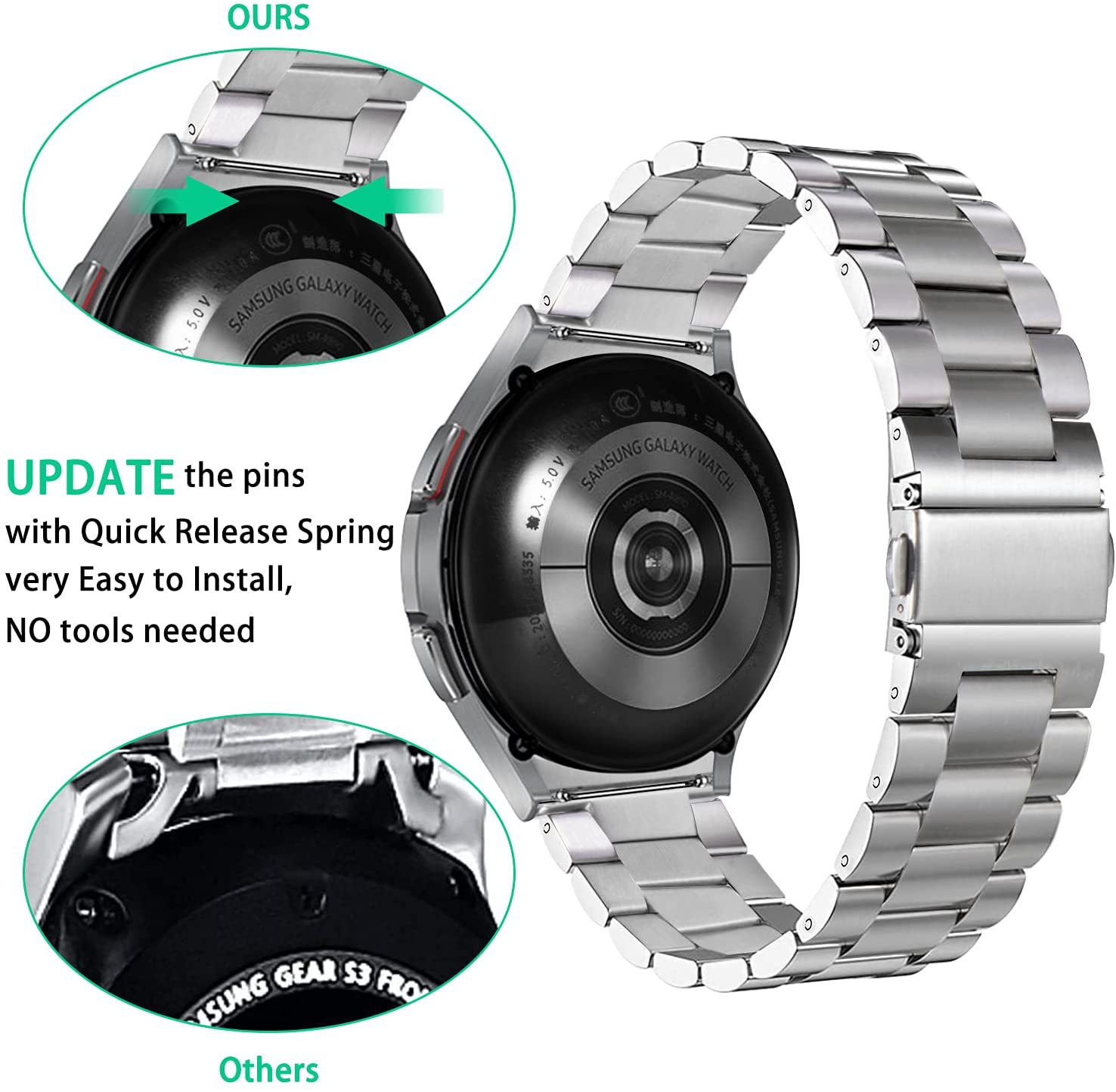 Anti Blue Light Film - Compatível com Samsung Galaxy Watch 4/Classic,
