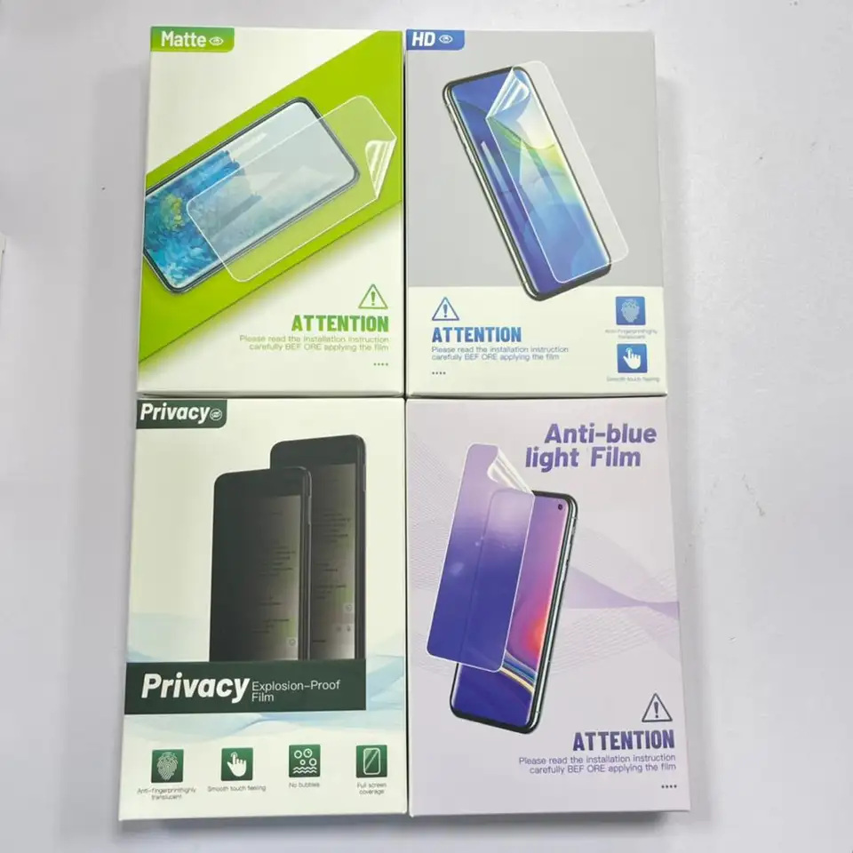 Flexible Tpu Film - 50 Peças de Película Protetora de