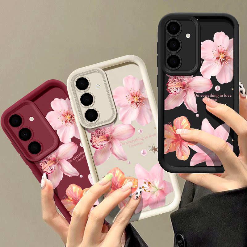 Capa de Telefone com Flores Ro - Samsung Galaxy A55 avaliação e preço